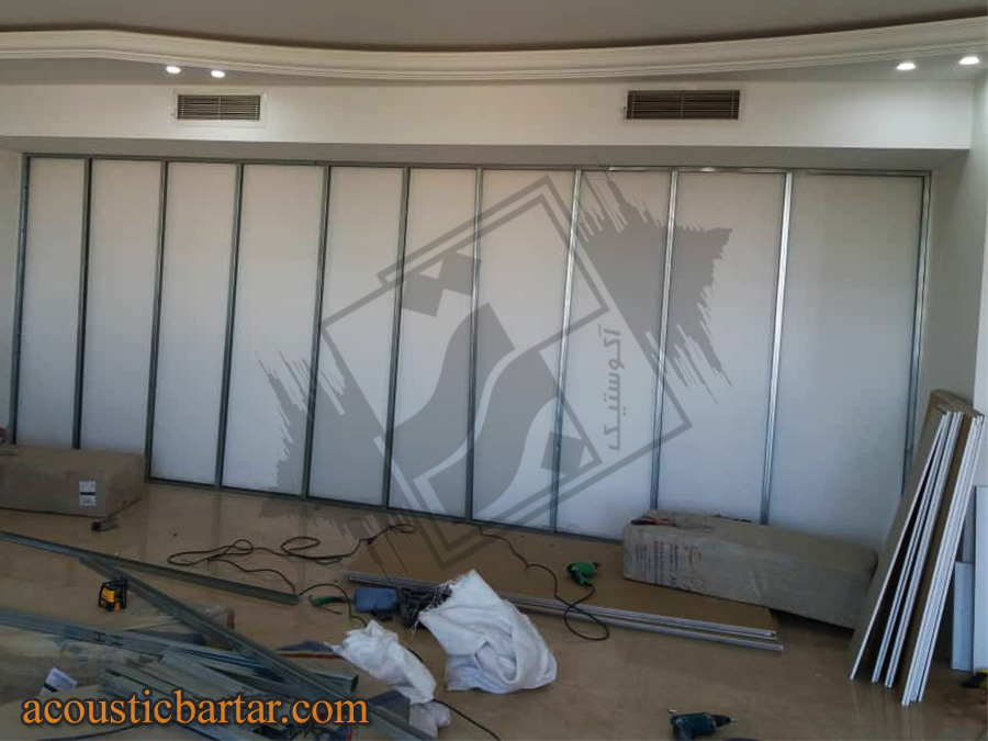 عایق صوتی دیوار مشترک