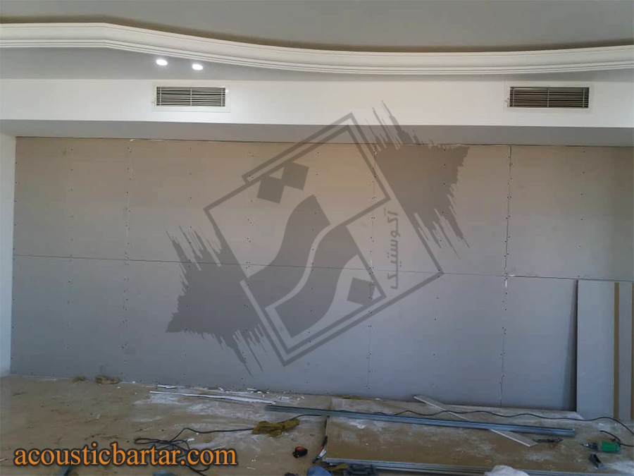 عایق صوتی دیوار مشترک