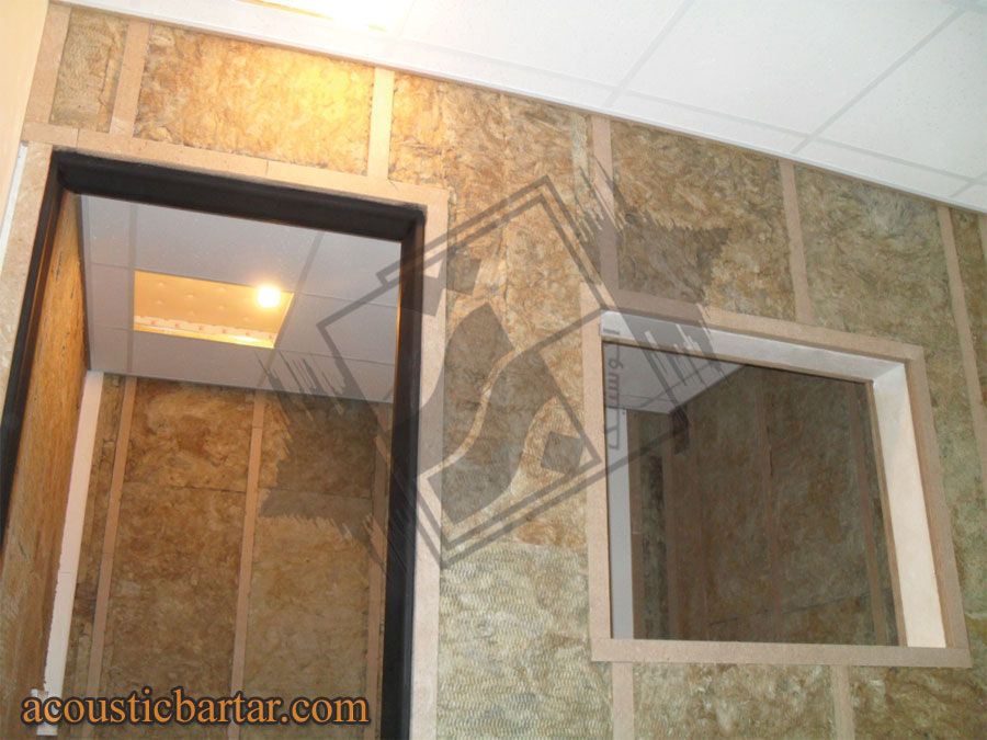 عایق کاری استودیو